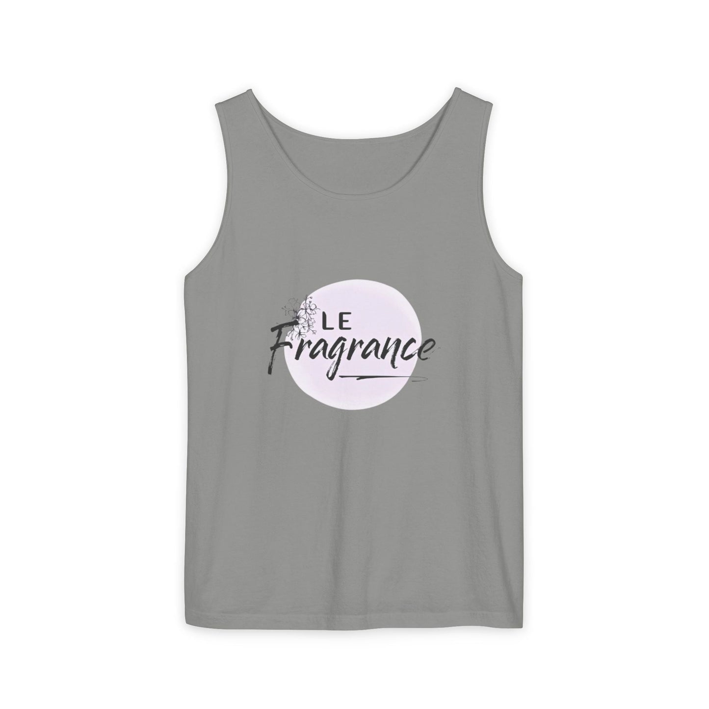 Floral Tank Top - 'Le Fragrance' Design Printify