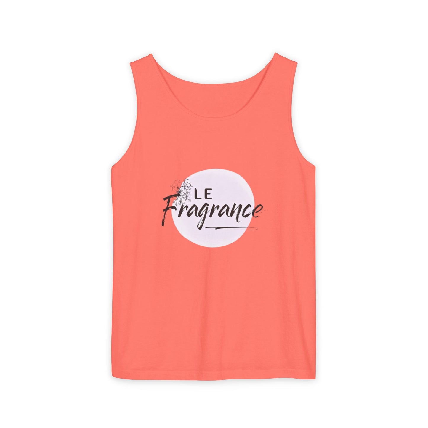 Floral Tank Top - 'Le Fragrance' Design Printify