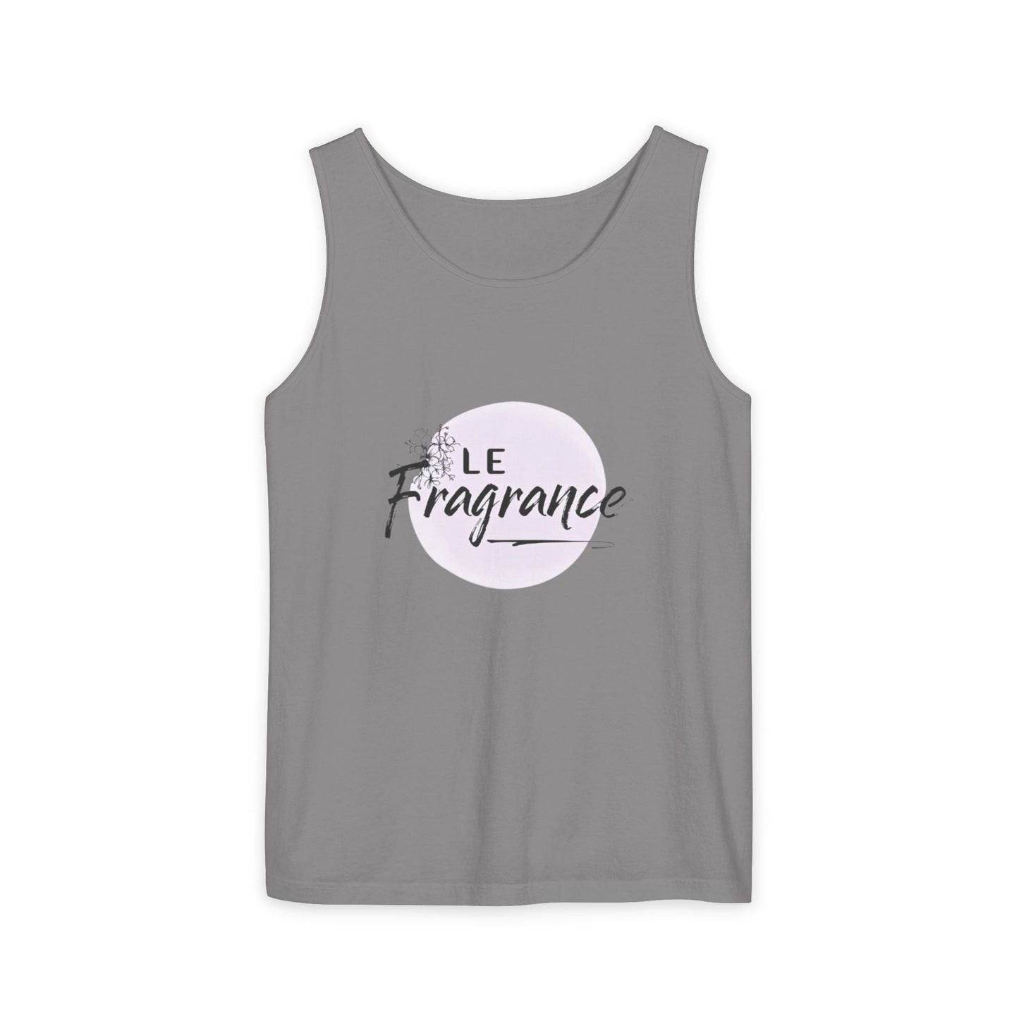 Floral Tank Top - 'Le Fragrance' Design Printify