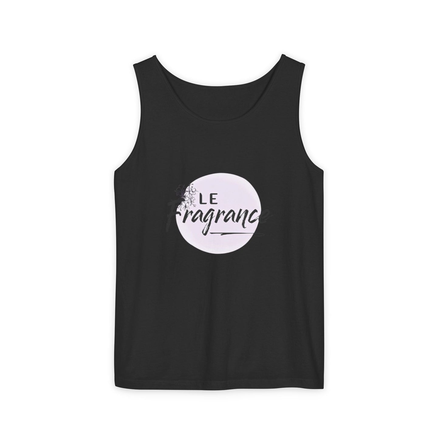 Floral Tank Top - 'Le Fragrance' Design Printify
