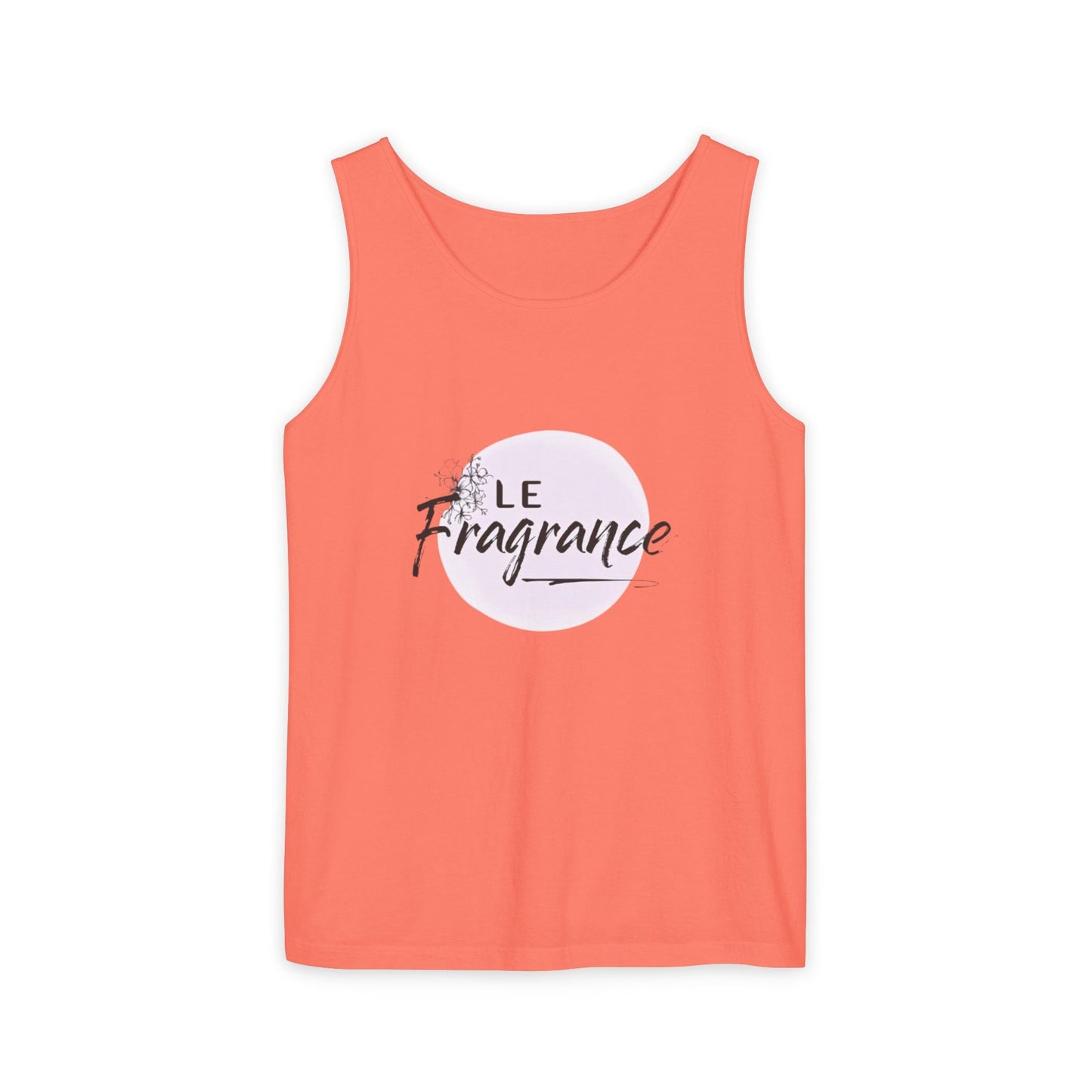 Floral Tank Top - 'Le Fragrance' Design Printify