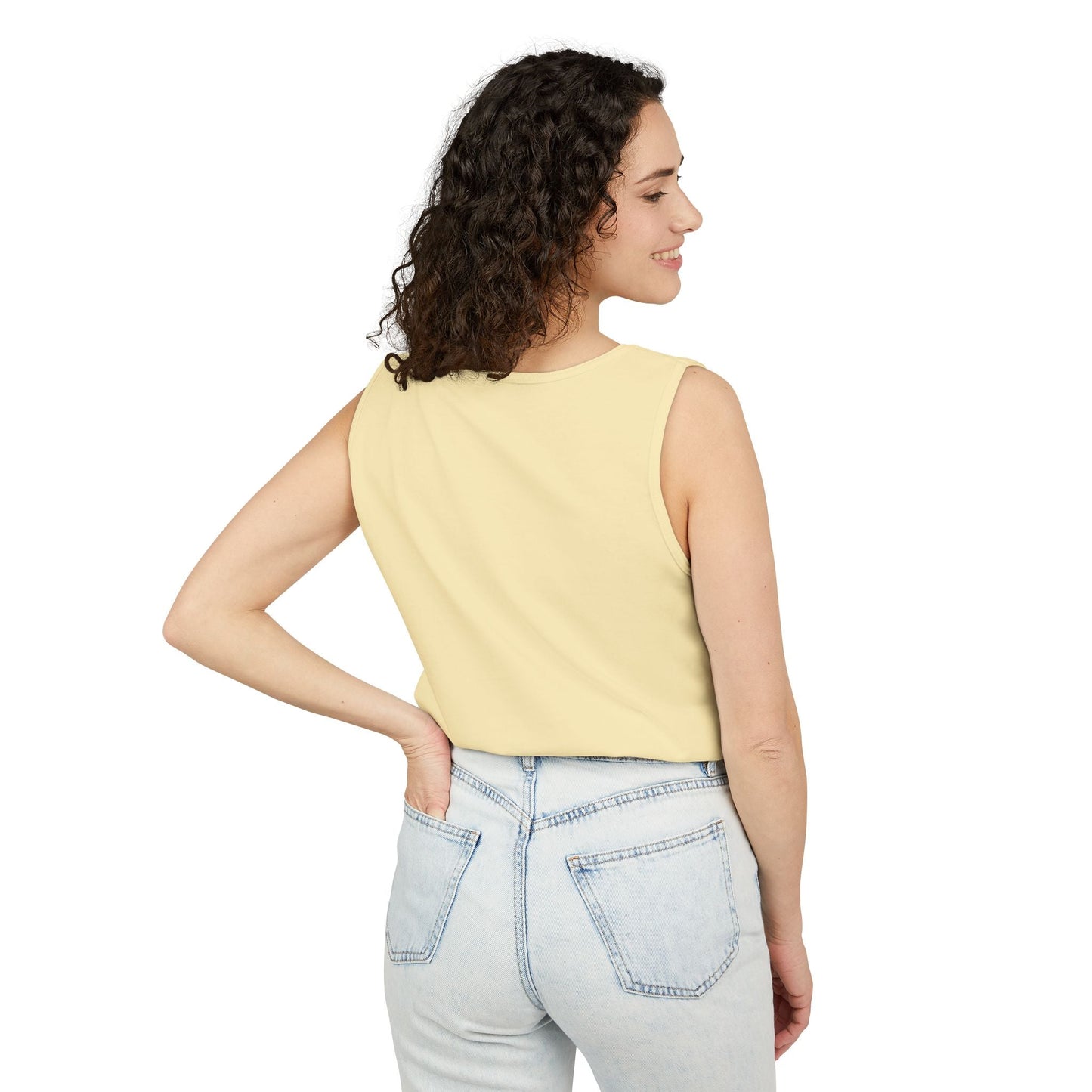Floral Tank Top - 'Le Fragrance' Design Printify