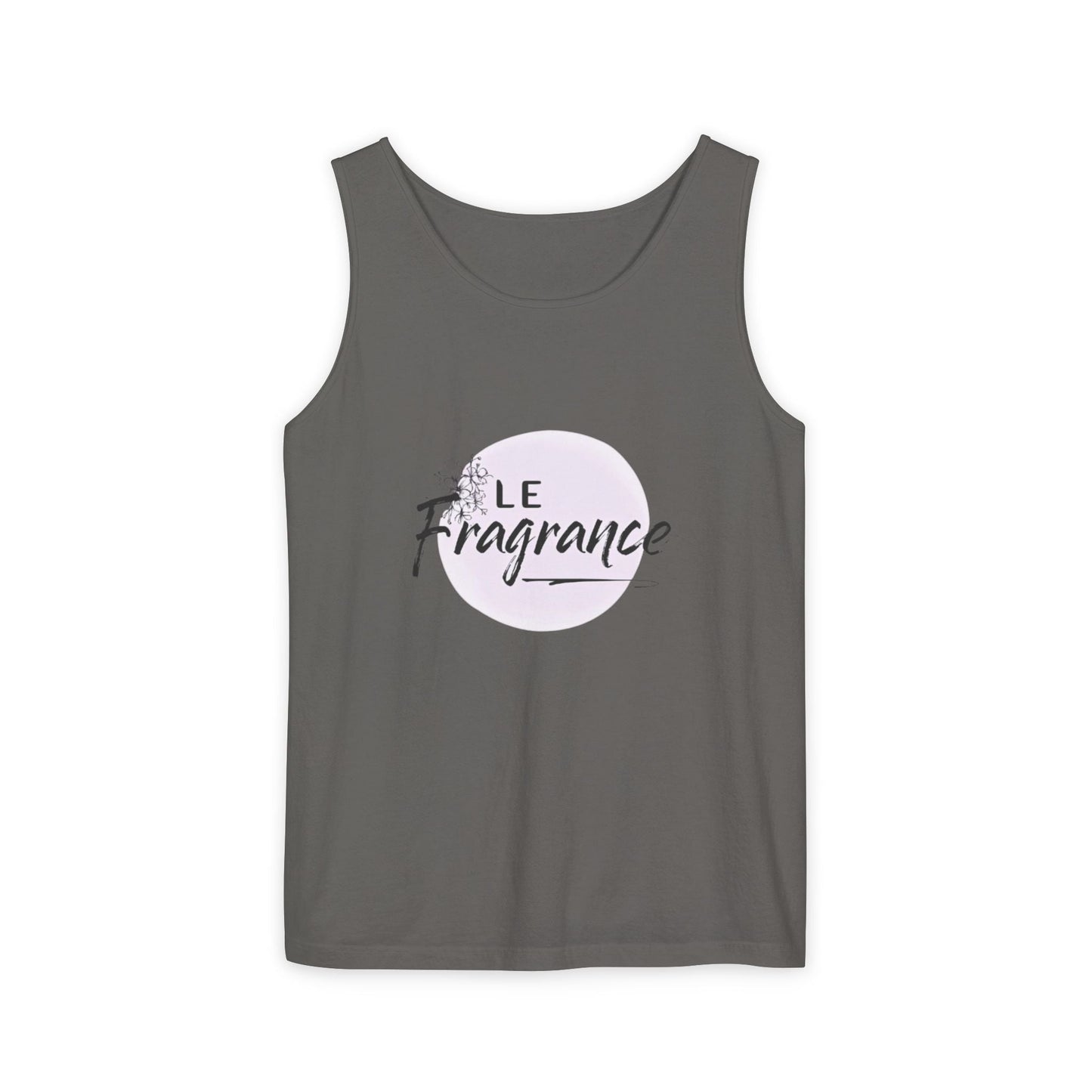 Floral Tank Top - 'Le Fragrance' Design Printify