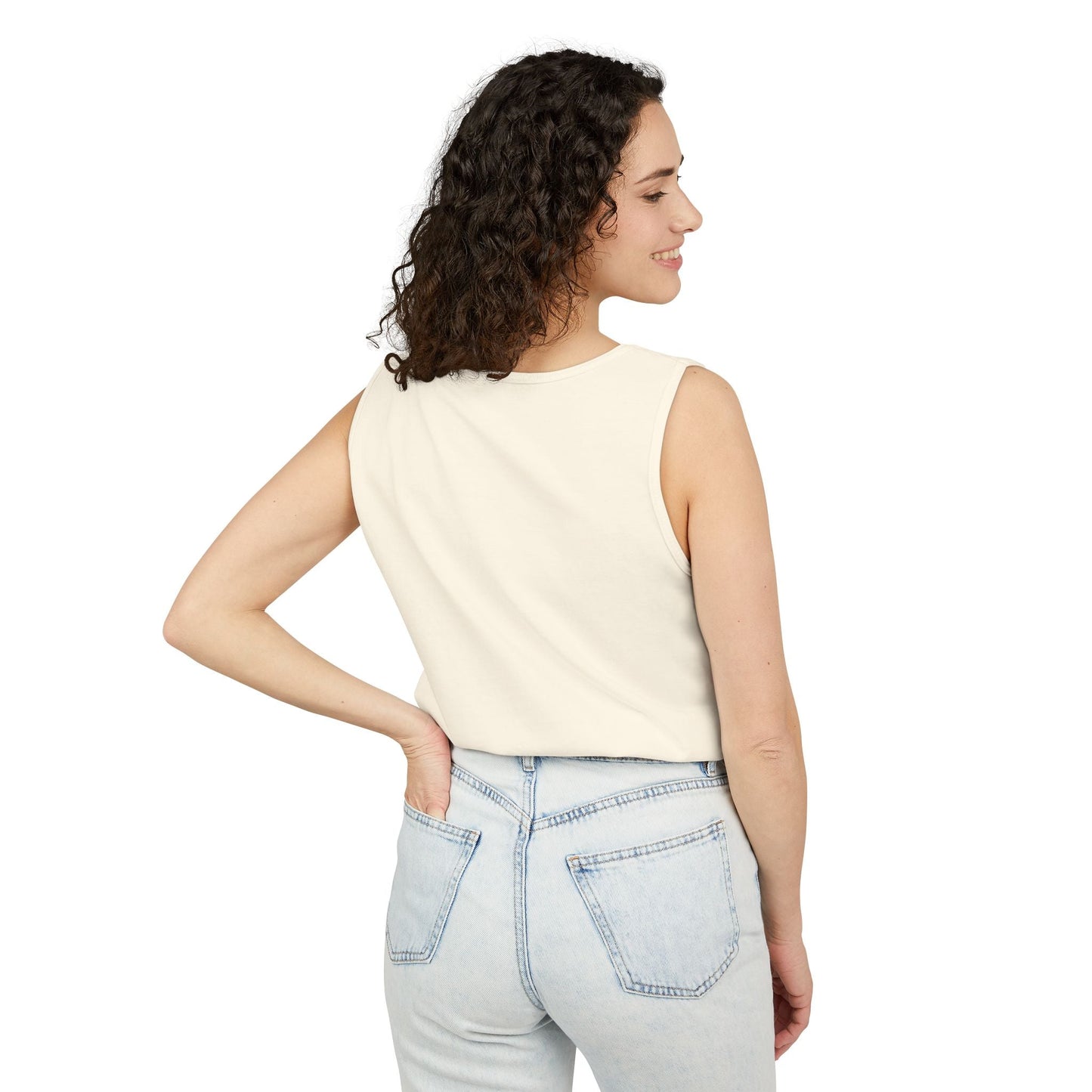 Floral Tank Top - 'Le Fragrance' Design Printify
