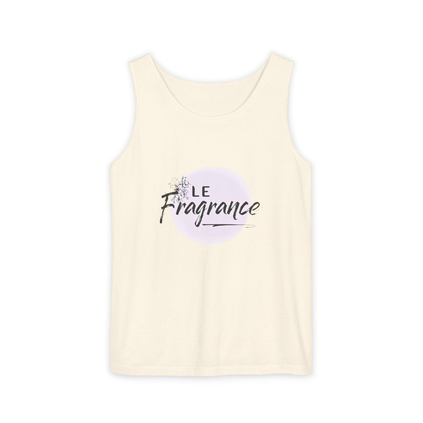 Floral Tank Top - 'Le Fragrance' Design Printify