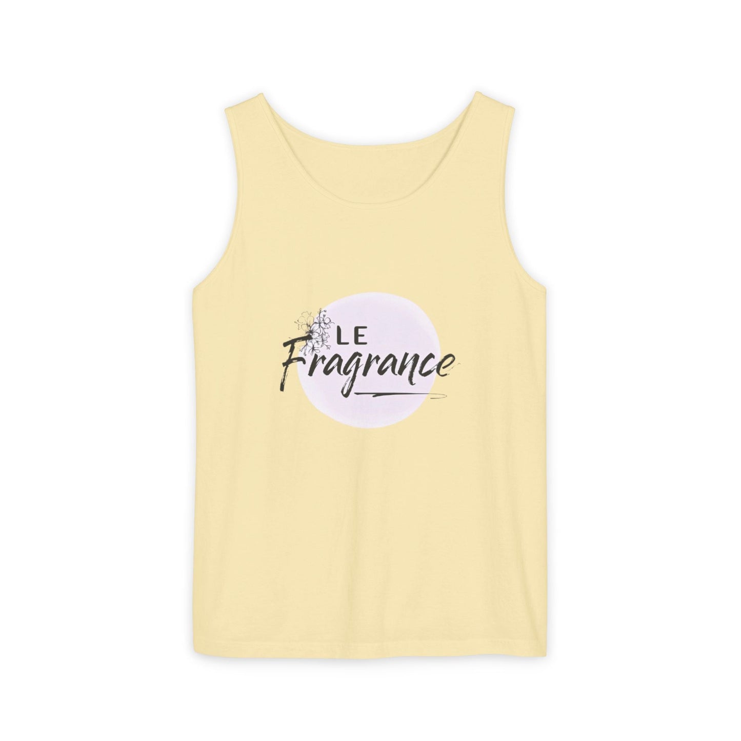 Floral Tank Top - 'Le Fragrance' Design Printify