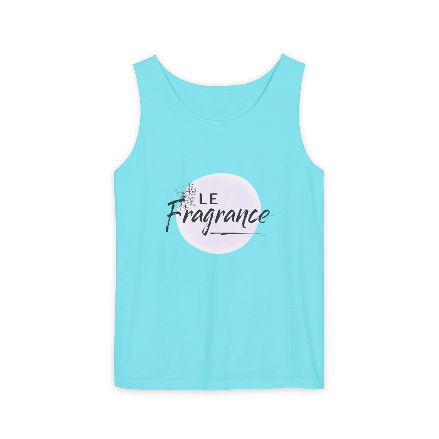 Floral Tank Top - 'Le Fragrance' Design Printify