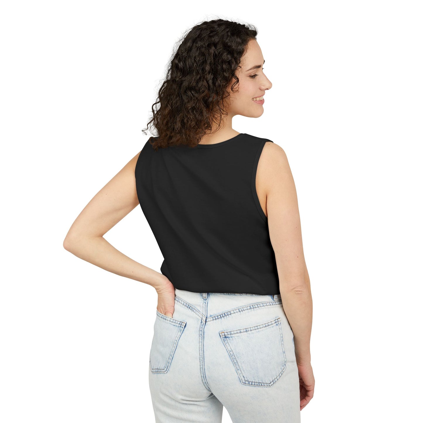 Floral Tank Top - 'Le Fragrance' Design