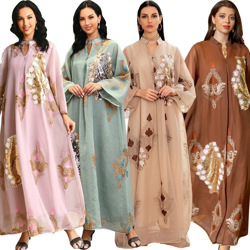 Sequin Embroidered Dress Glamorous LE Fragrance