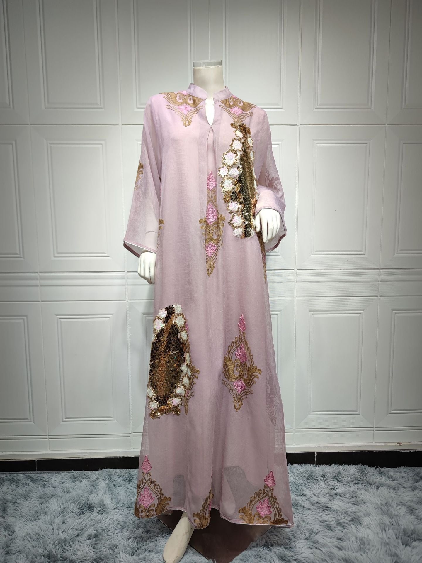 Sequin Embroidered Dress Glamorous LE Fragrance