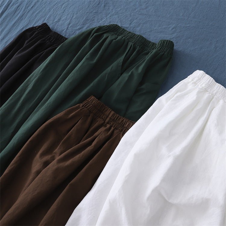Women’s Cotton Linen Bloomers LE Fragrance