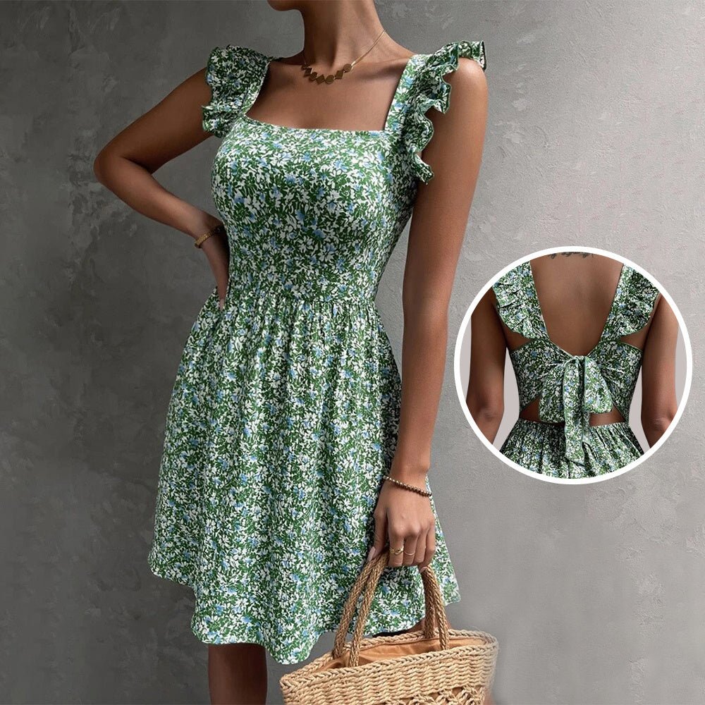 Women’s Fashion Casual Holiday Beach Dresses. LE Fragrance